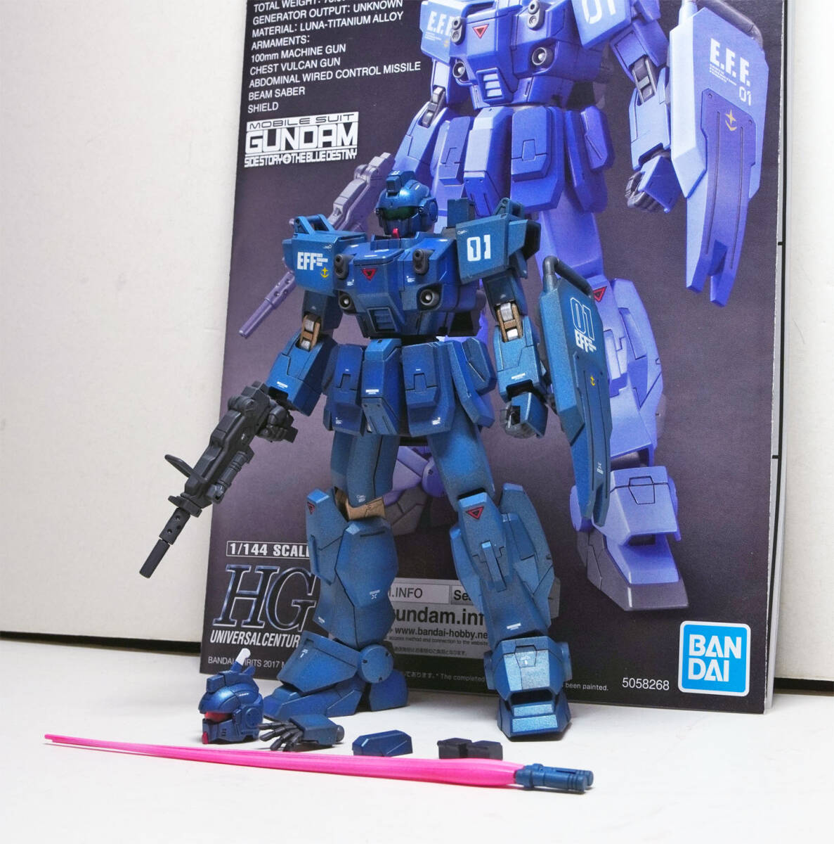 週末限定価格！HGUC　ブルーディスティニー1号機　2号機　3号機　未組立セット 週末限定価格！HGUC ブルーディスティニー1号機 2号機 3号機 未