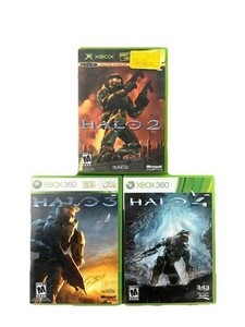 Halo 4 Game Lot Bundle 2 + 3 + 4 Xbox 360 Tested Working 海外 即決