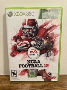 NCAA Football 12 Xbox 360 - Microsoft- Complete In Box 海外 即決
