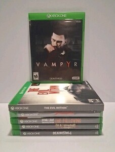 (6) XBOX One Games Survival Horror Lot: Deadrising 3 &4, Vampyr, Dying Light ++ 海外 即決