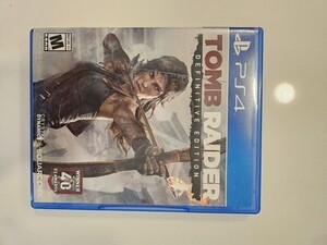 Tomb Raider - Definitive Edition - Sony PlayStation 4 海外 即決
