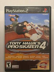 Tony Hawk's Pro Skater 4!!! Sony PlayStation 2!!! 海外 即決
