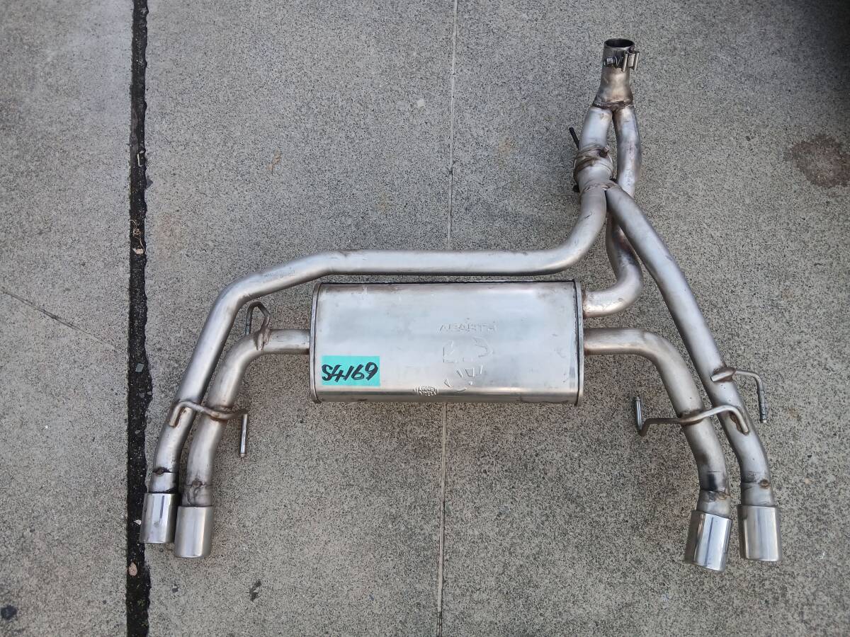 アバルト500 595 純正マフラー アバルト595専用設計マフラー | TEZZO 製品情報