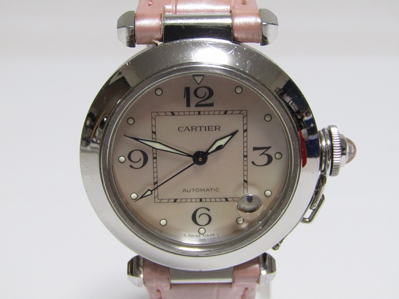 CARTIER パシャC 機械式腕時計 稼働品 カルティエ CARTIER パシャC 腕時計 時計 ステンレススチール