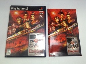 中古A★真・三国無双3Empires★プレイステーション2ソフト