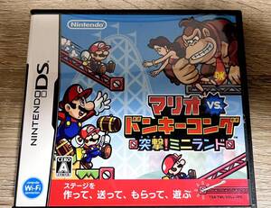 マリオVS.ドンキーコング 突撃!ミニランド DS ゲームソフト Nintendo ニンテンド 動作未確認