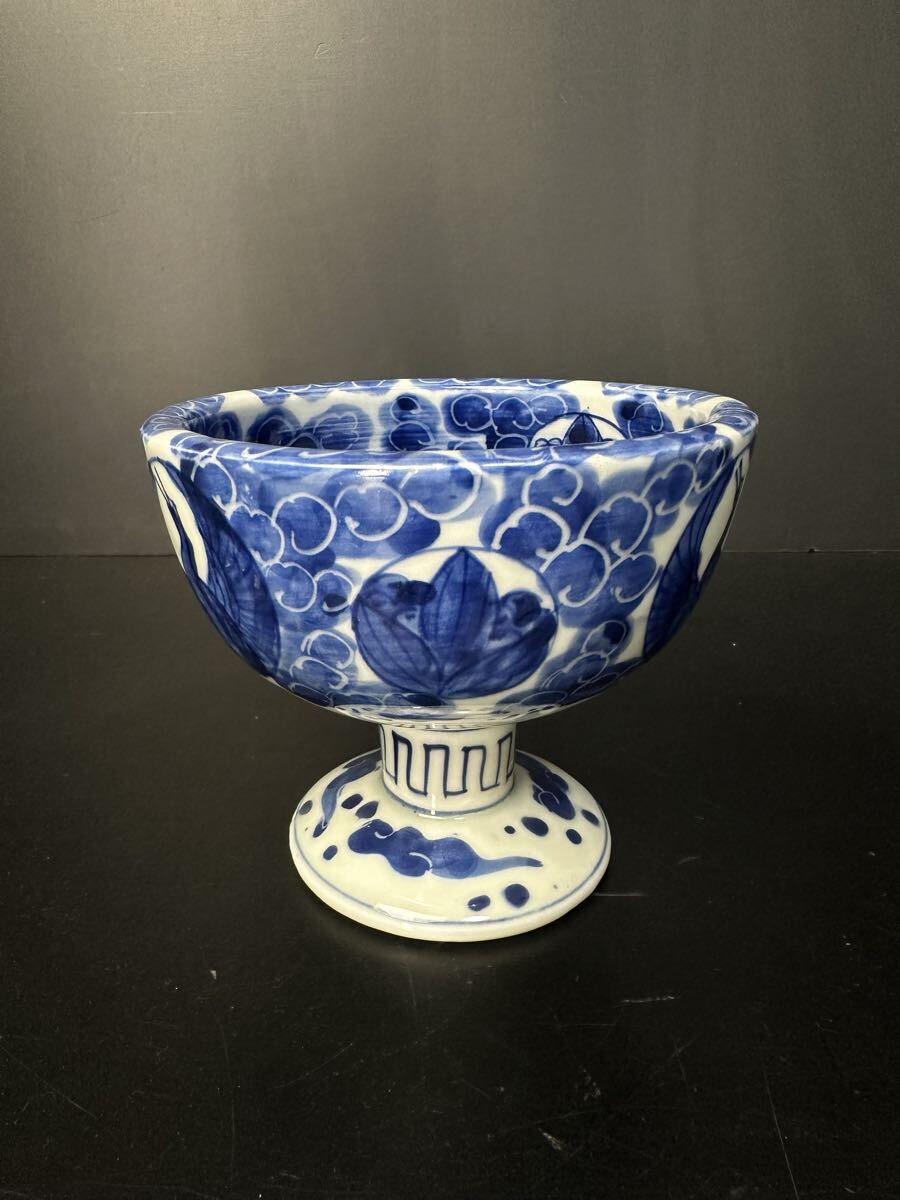 盃洗■染付松紋 唐草 酒器 杯洗 伊万里 明治期 古美術 時代物 骨董品■ 2025年最新】Yahoo!オークション -盃洗 杯洗(伊万里、有田)の中古品