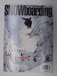 включая доставку!!TRANSWORLD SNOWboarding USA trance world snow bo- DIN g журнал американская версия 1994/4-#5