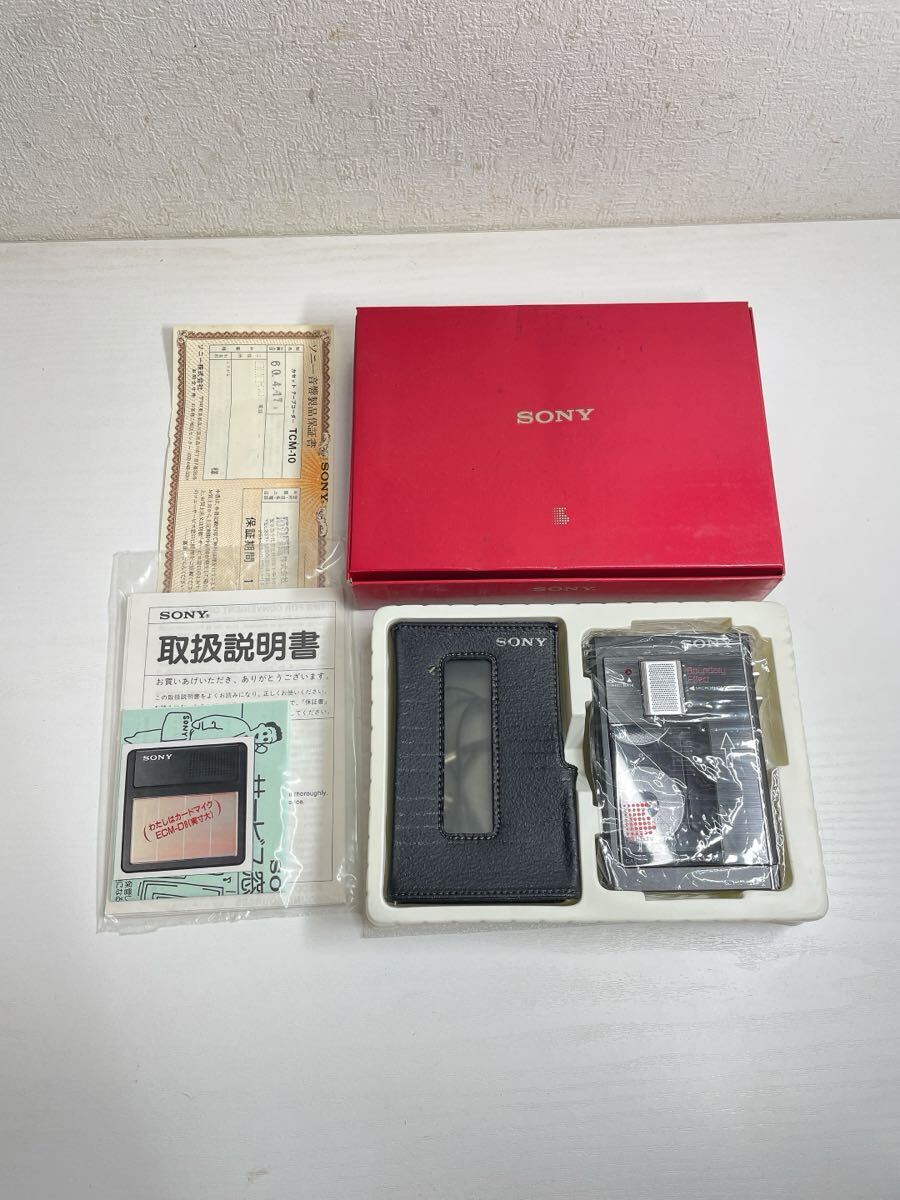 ソニーカセットレコーダー SONY TCM-10 動作美品 2025年最新】Yahoo!オークション -sony tcm 10の中古品・新品・未使用