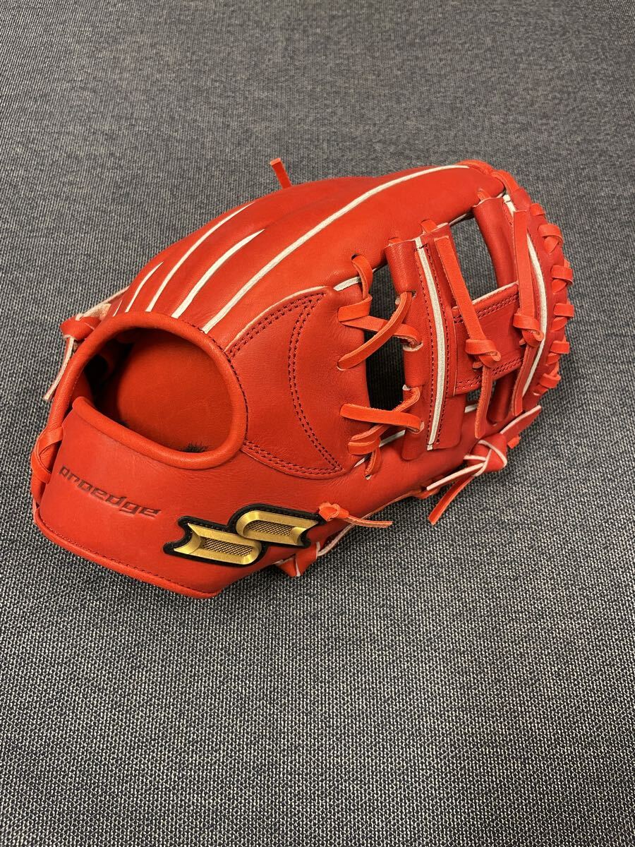 未使用　硬式グローブ オレンジ 野球 ミズノ 限定 硬式グローブ 硬式 グローブ 大人 一般 高校