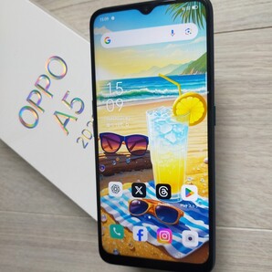 「OPPO A5 2020」 グリーン Androidバージョン10 SIMフリー けっこうな美品になるかと思います。 デュアルSIM 楽天版