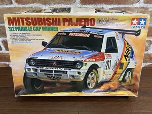 ♪♪【訳あり品】タミヤ 1/24 三菱パジェロ '92年パリ~ル・カップ優勝車♪♪