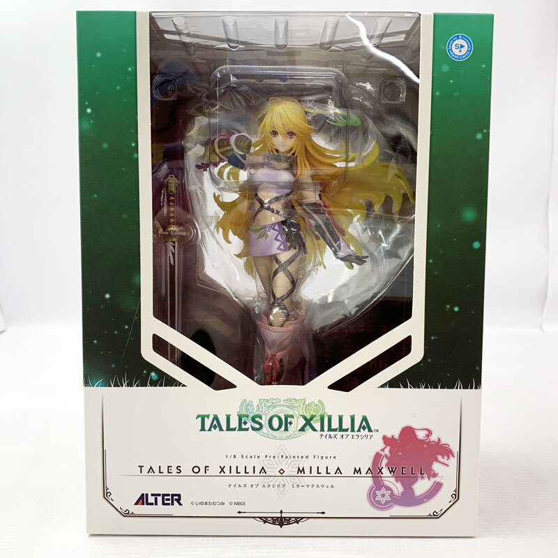 【新品　未開封】Tales of Xillia ミラ・マクスウェル フィギュア 未開封】テイルズ オブ エクシリア ミラ＝マクスウェル 匿名配送