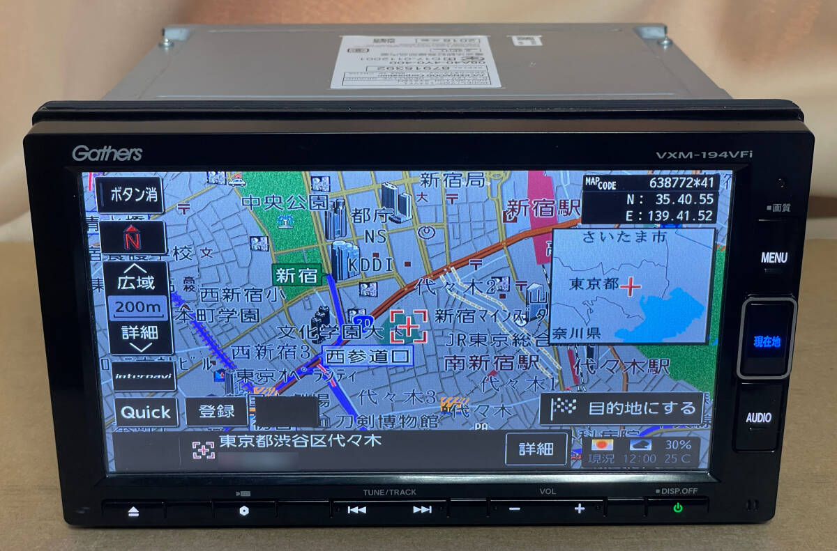 【美品】ホンダ(純正) GATHERS VXM-194Ci Yahoo!オークション -「vxm-194ci」の落札相場・落札価格