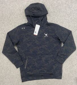 стоимость доставки 600 иен ~* новый товар *OAKLEY Oacley Golf *M(JPN)*Skull Endeavor Pullover Hoody тянуть over *4WAY стрейч