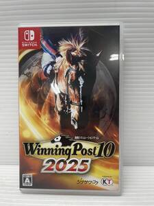 M938-251022-37【中古】 Winning Post10 ウイニングポスト10 2025 Nintendo Switch ソフト