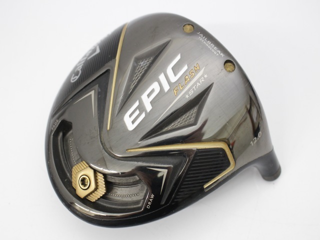 レフティ　epic flash 10度　ドライバー　ヘッドのみ 楽天市場】epic flash ドライバー ヘッドのみの通販