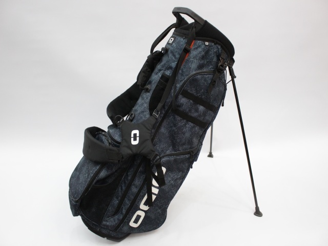 【中古】オジオOGIOキャディバッグ ブラック オジオ(OGIO) スタンドキャディバッグ WOODE HYBRID 23 【2023年
