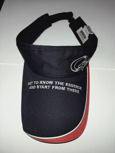Gamakatsu Sun Visor Black/Red Size L USED Item