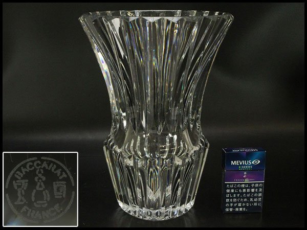【未使用】バカラ　花瓶　クリスタル Yahoo!オークション -「バカラ 花瓶」の落札相場・落札価格