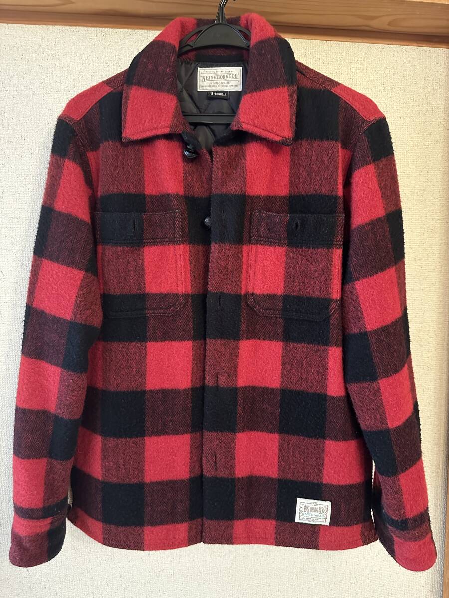 NEIGHBORHOOD ネイバーフッド　バッファローチェック ブルゾンウール NEIGHBORHOOD ネイバーフッド バッファローチェック ブルゾンウール