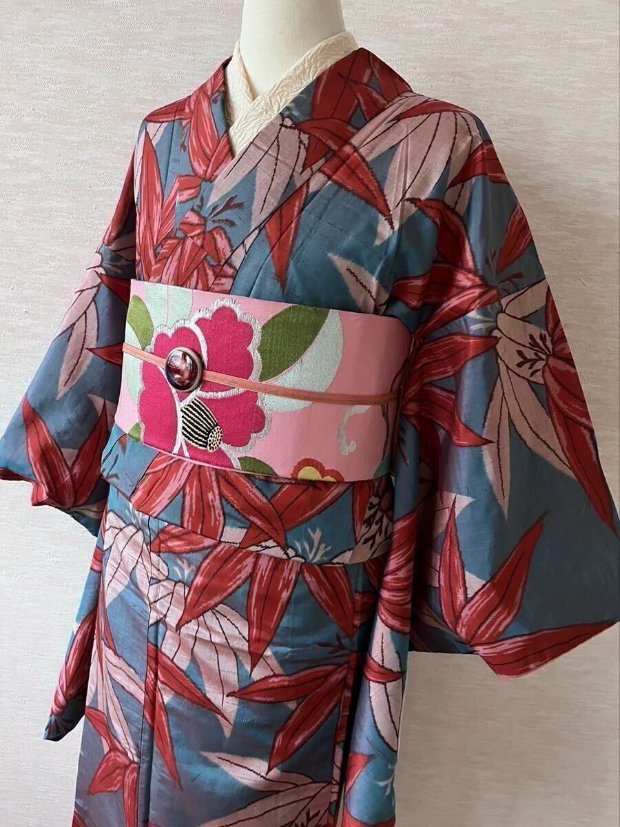 銘仙　セミアンティーク　着物 2025年最新】セミアンティークの人気アイテム - メルカリ