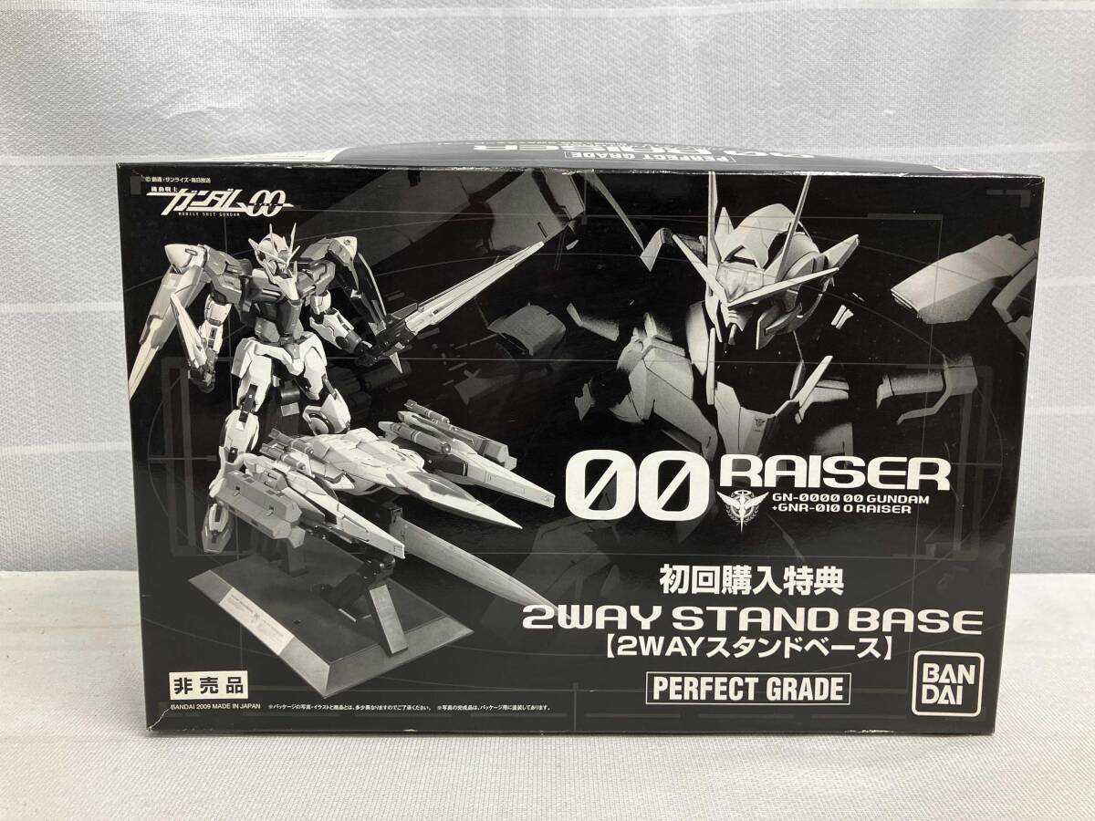 PG 1/60 ダブルオーライザー　初回特典スタンド付き　未組立 2025年最新】パーフェクトグレード ダブルオーライザー 初回購入