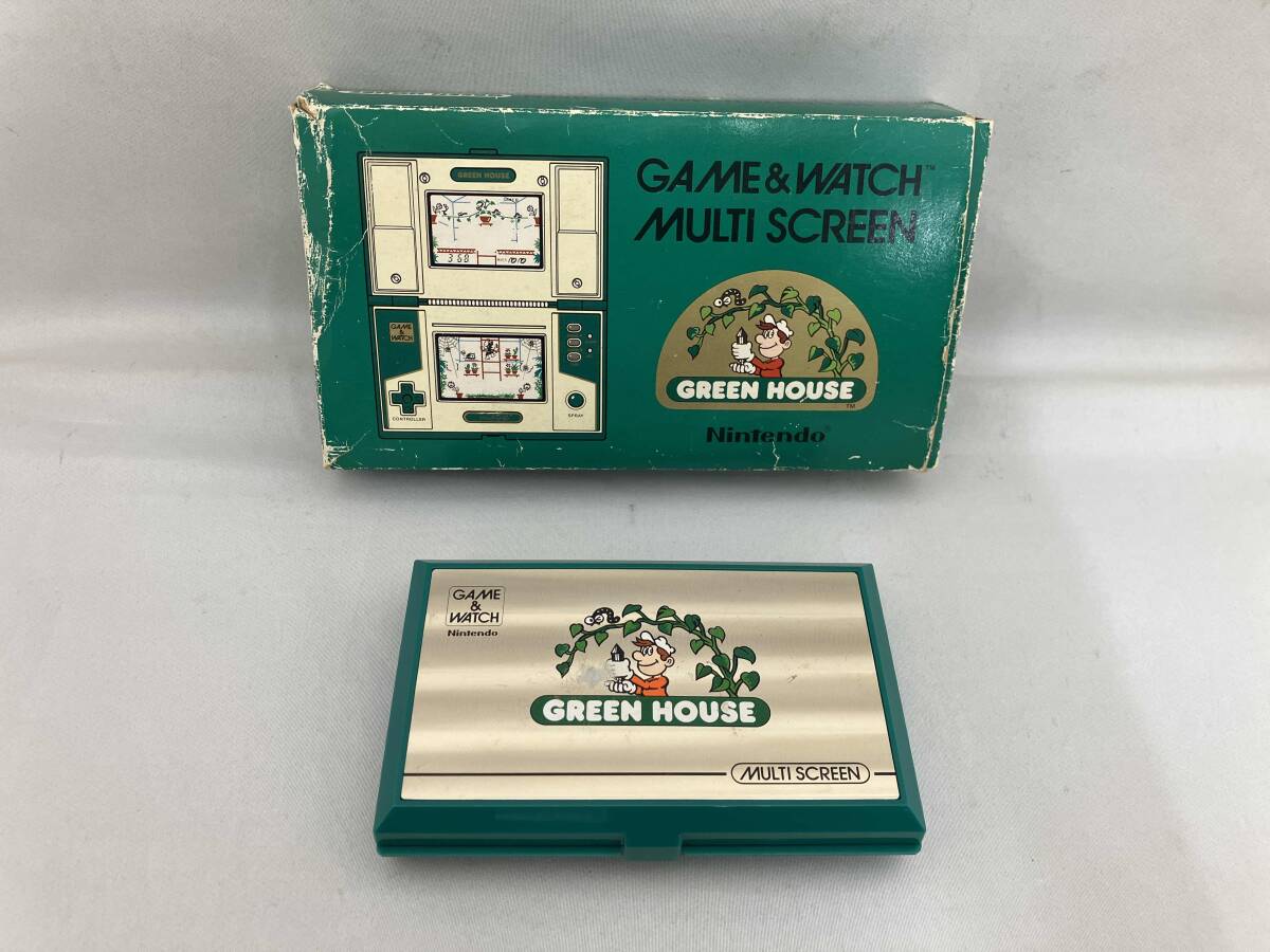 Yahoo!オークション -「ゲームウォッチ グリーンハウス」の落札