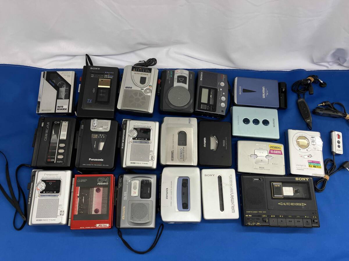 SONY WALKMAN AIWAカセットプレーヤー まとめ売りジャンク Yahoo!オークション -「aiwa カセットウォークマン」(録音、再生