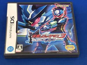ニンテンドーDS / 流星のロックマン3 ブラックエース / 説明書なし