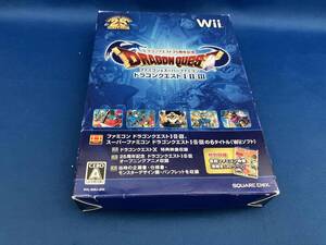 Wii ドラゴンクエスト25周年記念 ファミコン&スーパーファミコン ドラゴンクエストⅠ・Ⅱ・Ⅲ