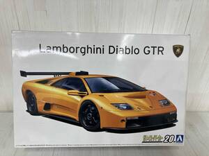 未組立 プラモデル アオシマ 1/24 '99 ランボルギーニ ディアブロ GTR ザ・スーパーカー No.20