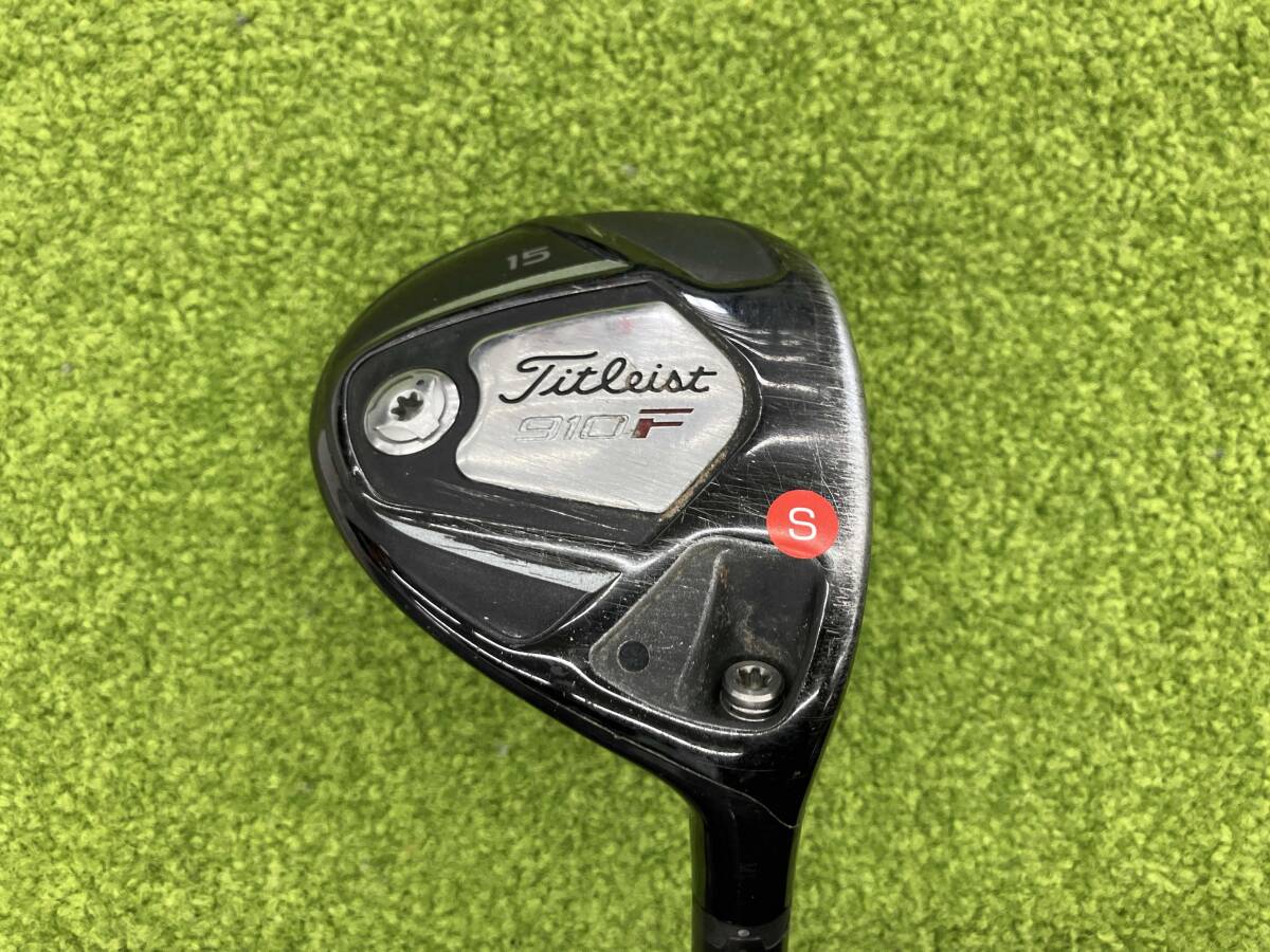 美品 名器 Titleist 910F フェアウェイウッド 3W 15度 Titleist 910F フェアウェイウッド 15度 ヘッドのみ