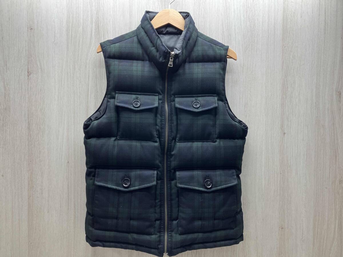 極暖✨秋冬モデル✨バーバリーブラックレーベル　ケーブル編み　ウールダウンベスト 極暖✨秋冬モデル✨バーバリーブラックレーベル ケーブル編み