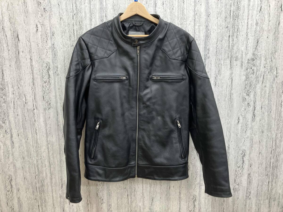 【BOLINI】未使用、タグ付き！プレミアムライン ラムスキン　レザージャケット DIESEL（ディーゼル）の「メンズ ジャケット レザージャケット