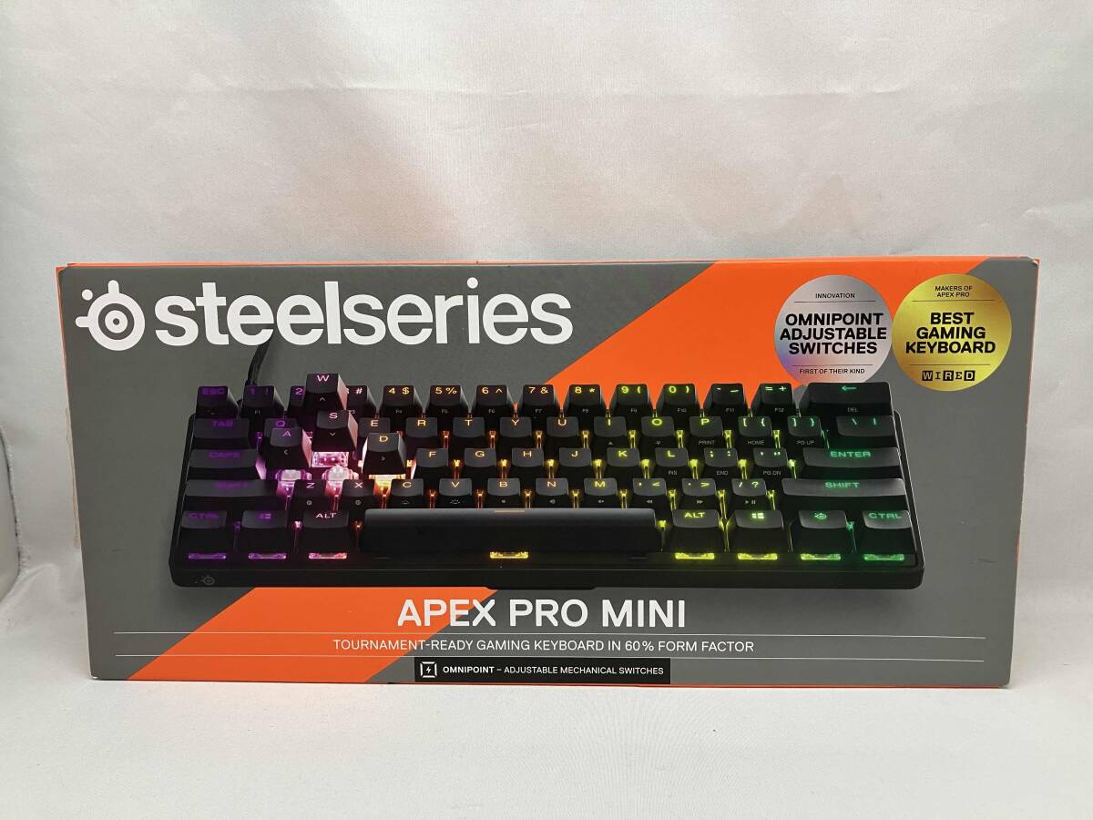 中古美品 steelseries APEX PRO MINI steelseries 〔中古〕APEX PRO MINI WL（中古保証1ヶ月間