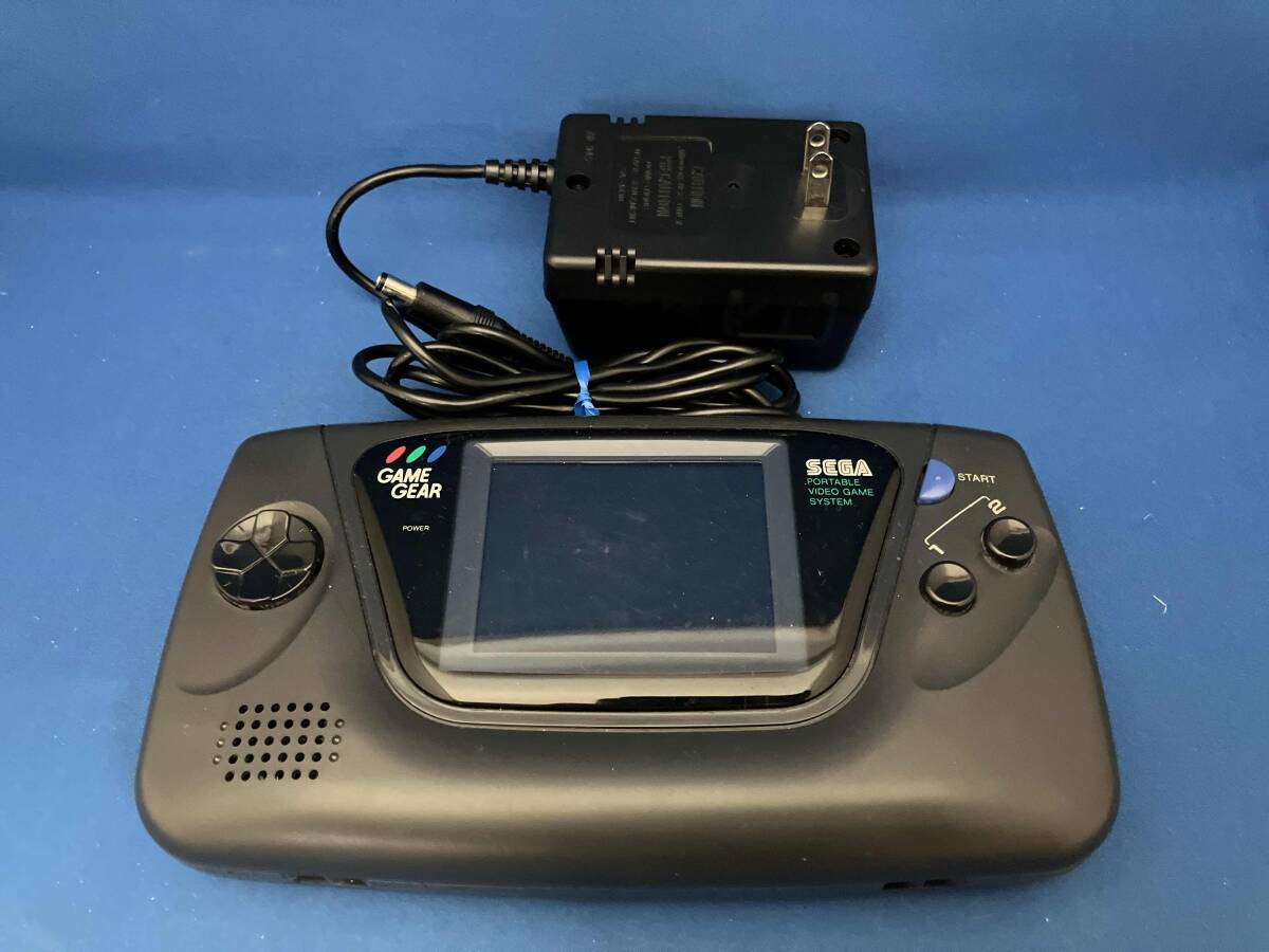 【ジャンク】ゲームギア本体　ソフト2本 ジャンク】ゲームギア本体 ソフト2本 SEGA ゲームギア ジャンク