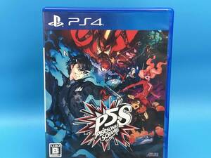 1円スタート PS4 ペルソナ5 スクランブル ザ ファントム ストライカーズ