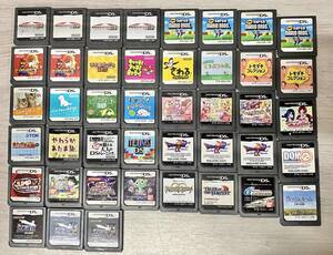 ジャンク Nintendo DS ソフト まとめ売り計43点 ウィッシュルーム プリキュア さわるメイドインワリオ テンペスト など ※タイトル被り有り