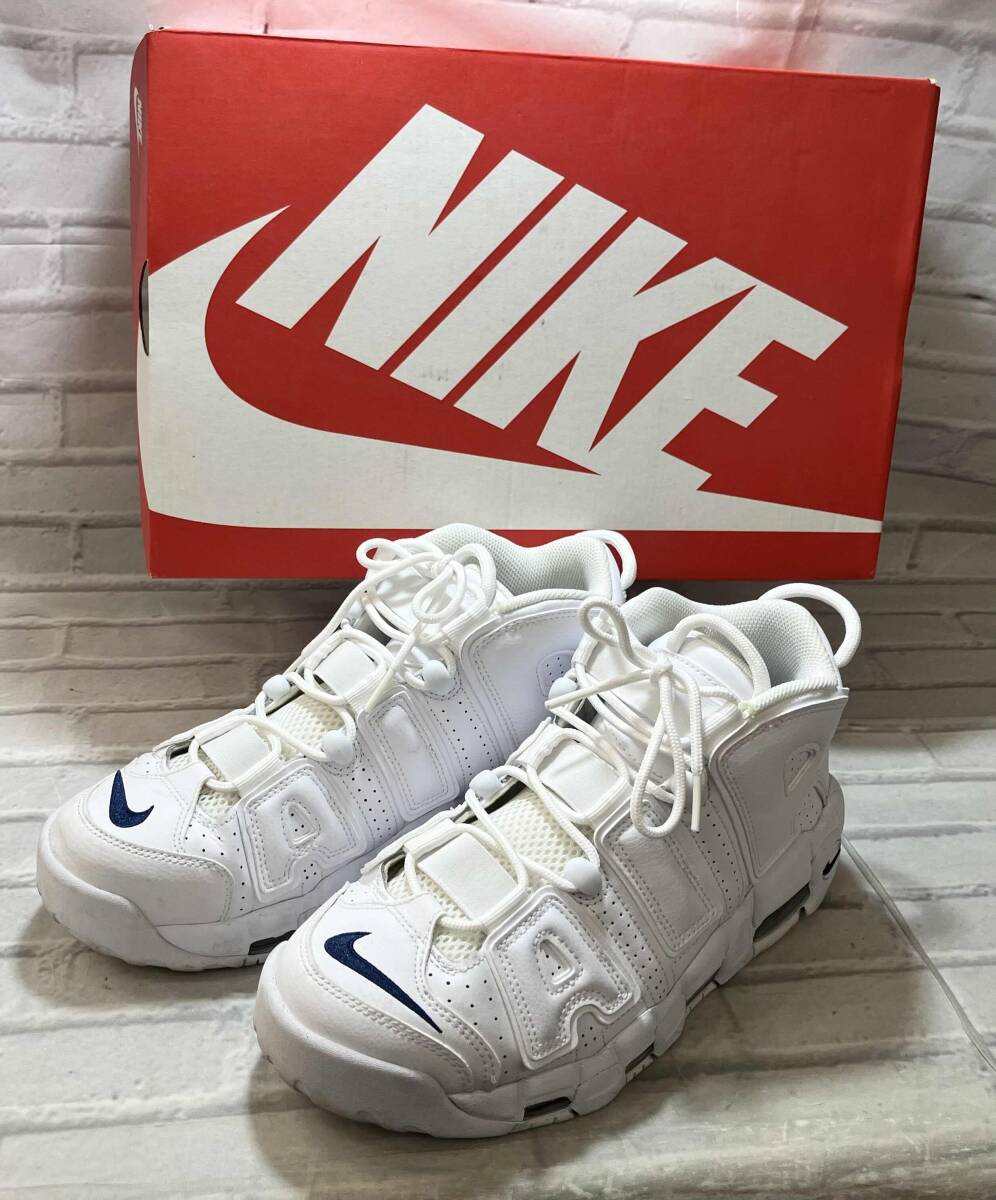 NIKE Air More Uptempo モアテン 未使用品 箱付き 96'広告包装紙モアテン！Nike Air More Uptempo Maximum Volume