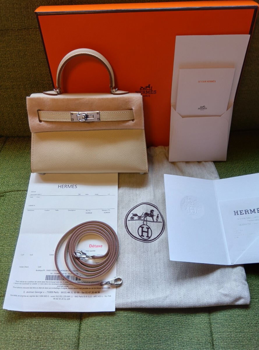 HERMES エルメス ミニケリー BOX 空箱 Yahoo!オークション - エルメス ミニケリー2 空箱 21.5×20.5×10