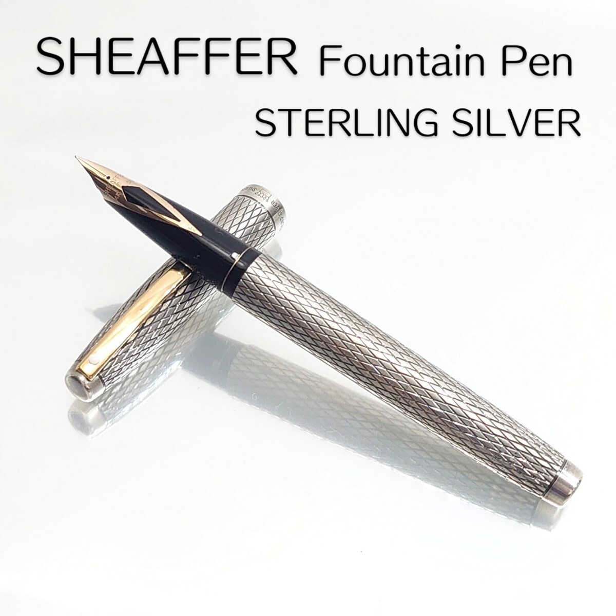 SHEAFFER 14k 585 STERLING SILVER USA 万年筆 SHEAFFER] Shafer – NISHIKINO VINTAGE KYOTO