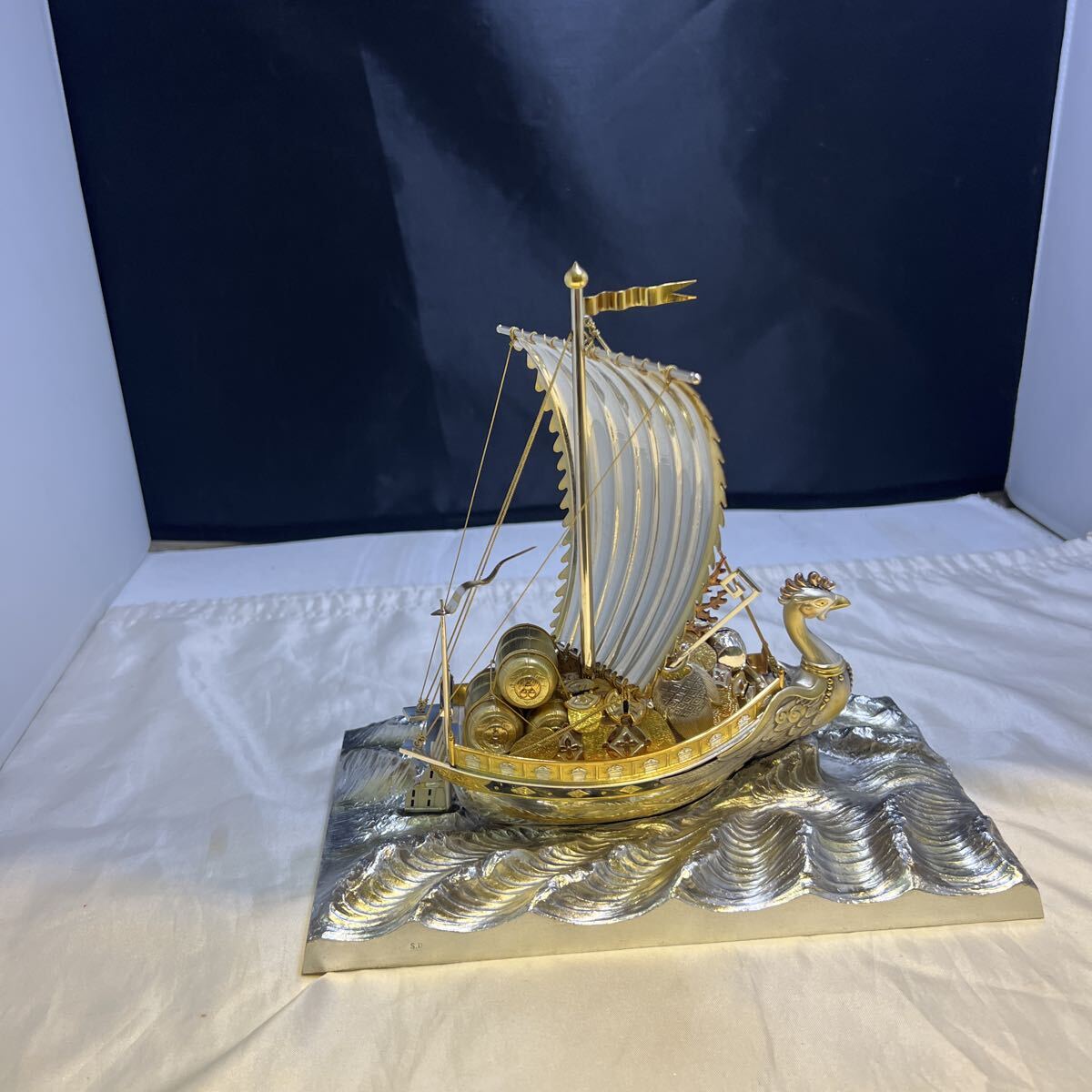 Yahoo!オークション -「銀製 宝船」の落札相場・落札価格
