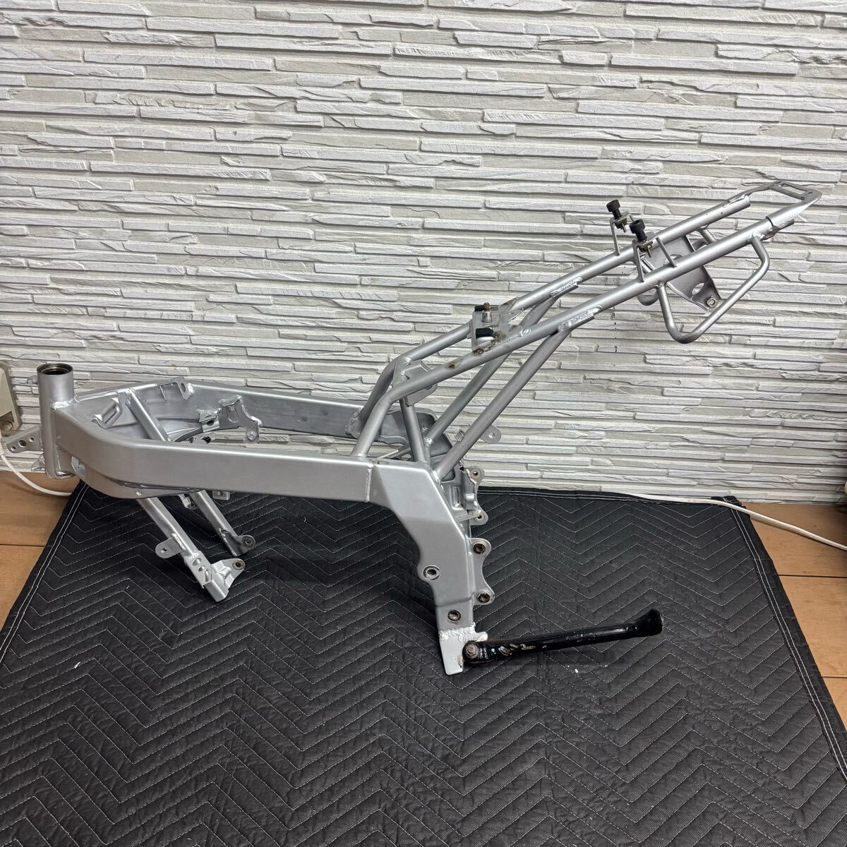 nsr50 フレーム Custom Paint HONDA NSR50 Frame Ghost Flames｜AMEIRO PAINT