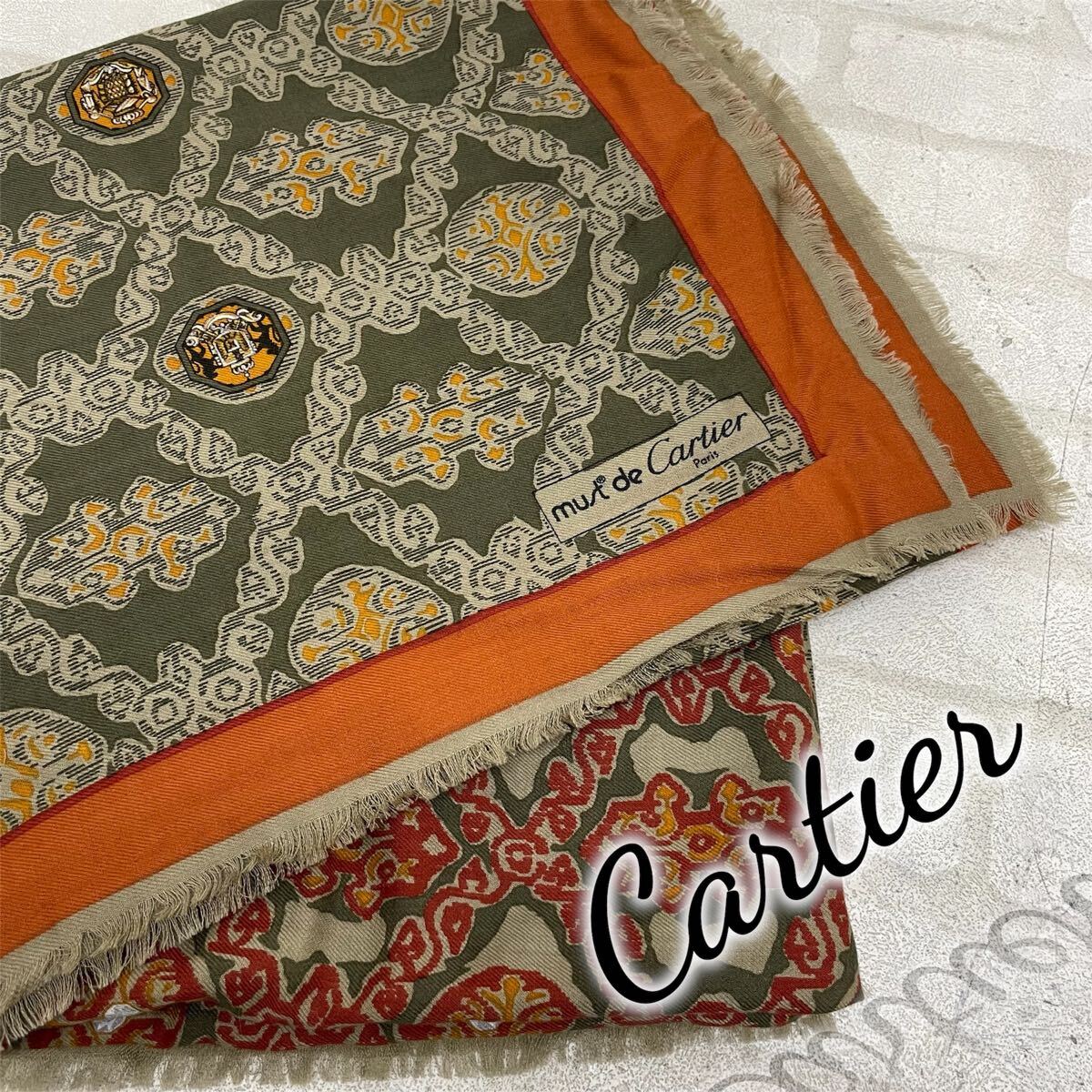 2025年最新】Yahoo!オークション -(cartier カルティエ)スカーフ