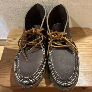 * ценный * производство конец товар * прекрасный товар Arrow мокасины ARROW MOCCASIN ботинки размер US9 мокасины