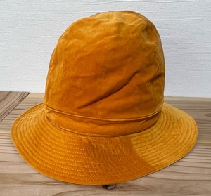 ヤマタマ ハット 古着 帽子 オレンジ