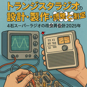 【新刊】S-17 あなたもできる!AI新時代のトランジスタラジオの設計・製作・調整と測定 USBメモリ版