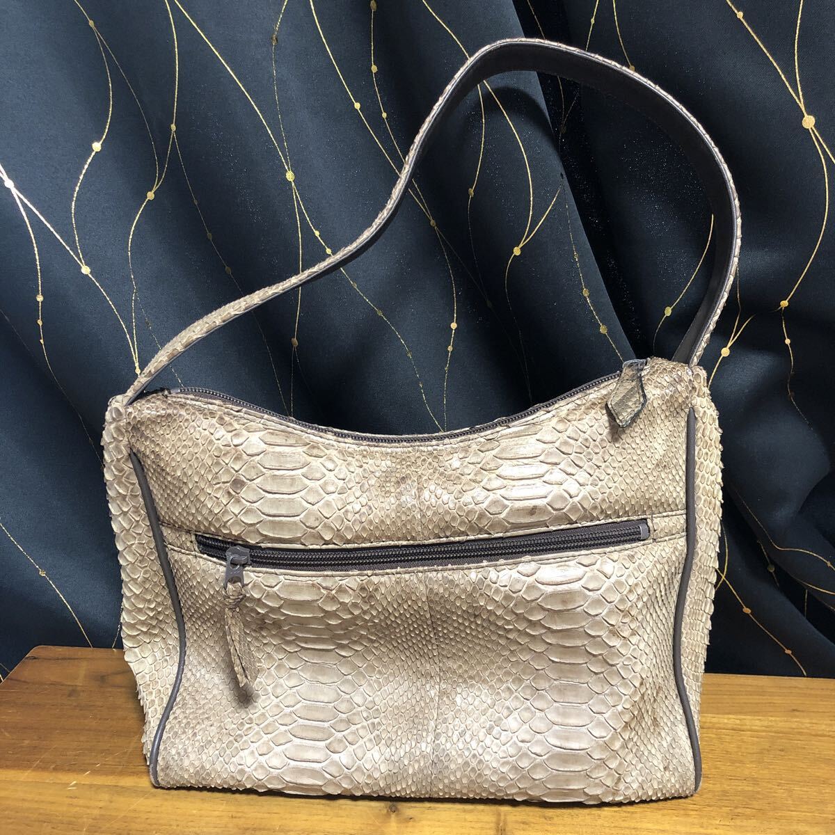 【ANKH JET】リアルパイソン/レザー/2wayショルダーバック ANKH JET】リアルパイソン/レザー/2wayショルダーバック - メルカリ