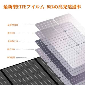 ETFE素材採用 折り畳み式ソーラーパネル 高互換性